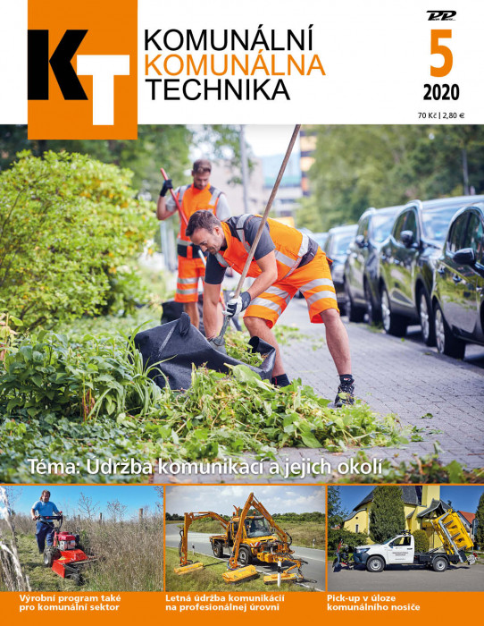 Obálka titulu Komunální technika - vydání č. 5/2020