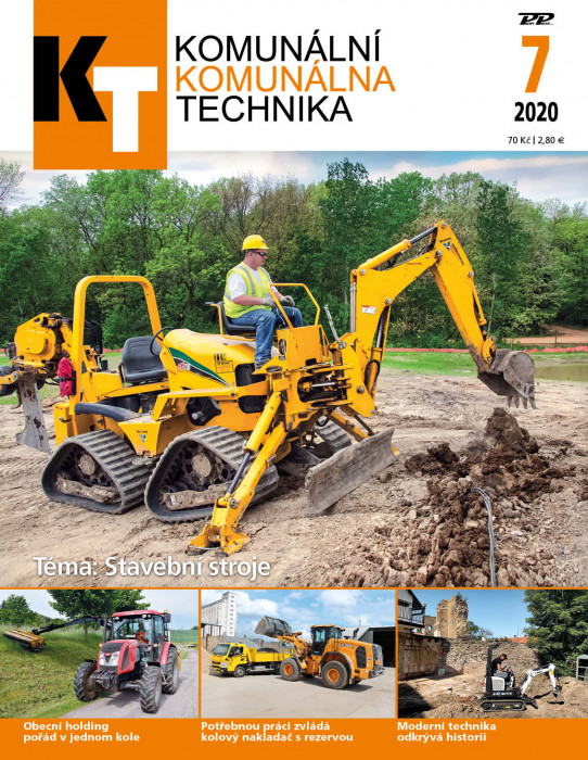 Obálka titulu Komunální technika - vydání č. 7/2020