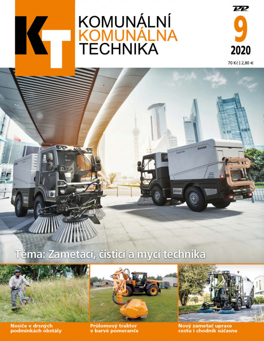 Obálka titulu Komunální technika - vydání č. 9/2020