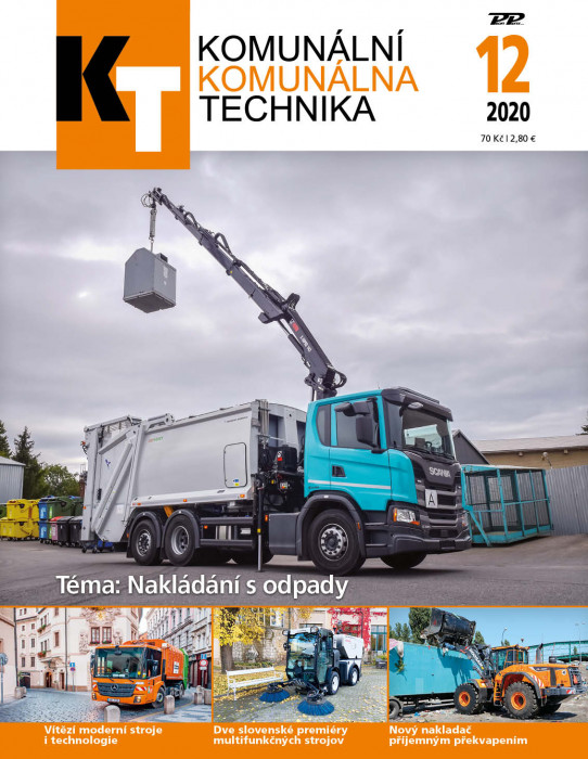 Obálka titulu Komunální technika - vydání č. 12/2020