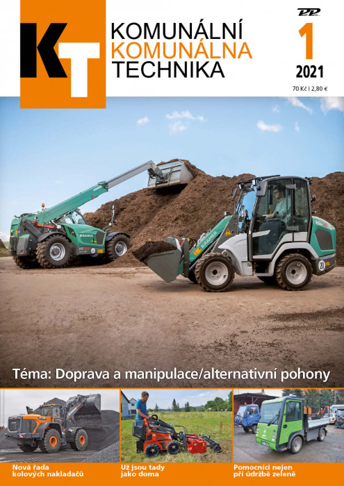 Obálka titulu Komunální technika - vydání č. 1/2021