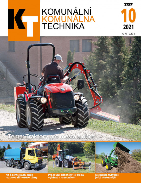Obálka titulu Komunální technika - vydání č. 10/2021