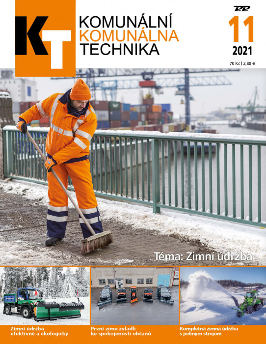 Obálka titulu Komunální technika - vydání č. 11/2021