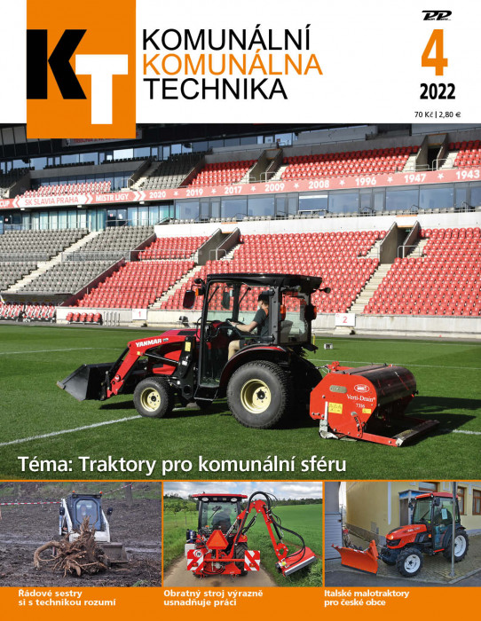 Obálka titulu Komunální technika - vydání č. 4/2022
