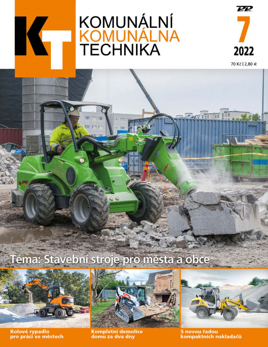 Obálka titulu Komunální technika - vydání č. 7/2022