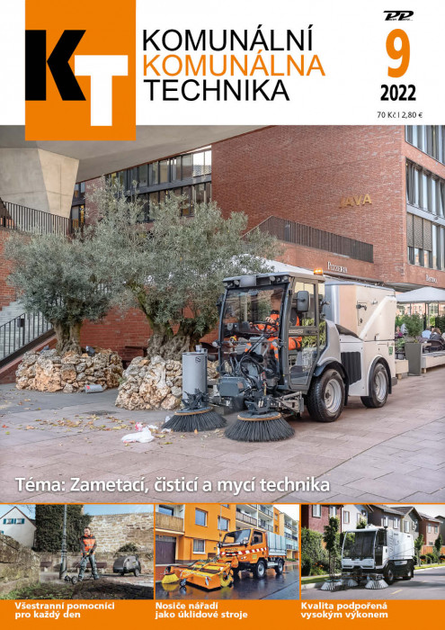 Obálka titulu Komunální technika - vydání č. 9/2022