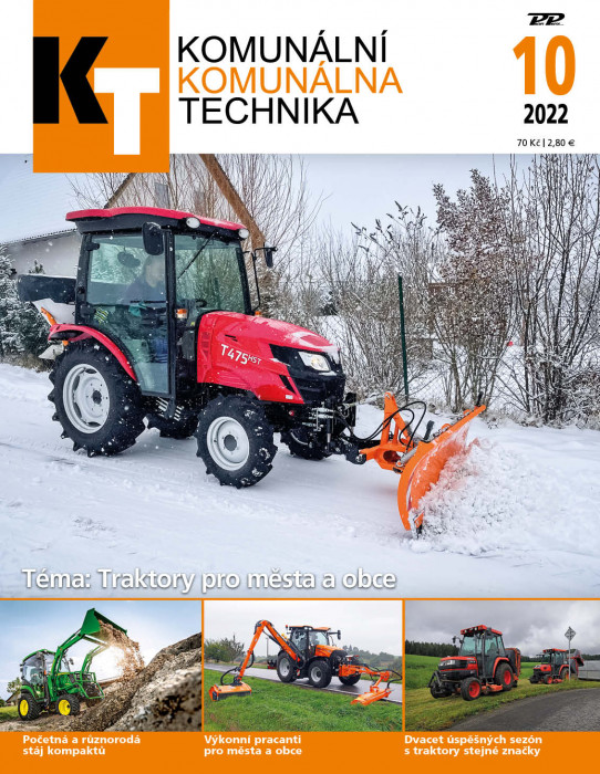 Obálka titulu Komunální technika - vydání č. 10/2022