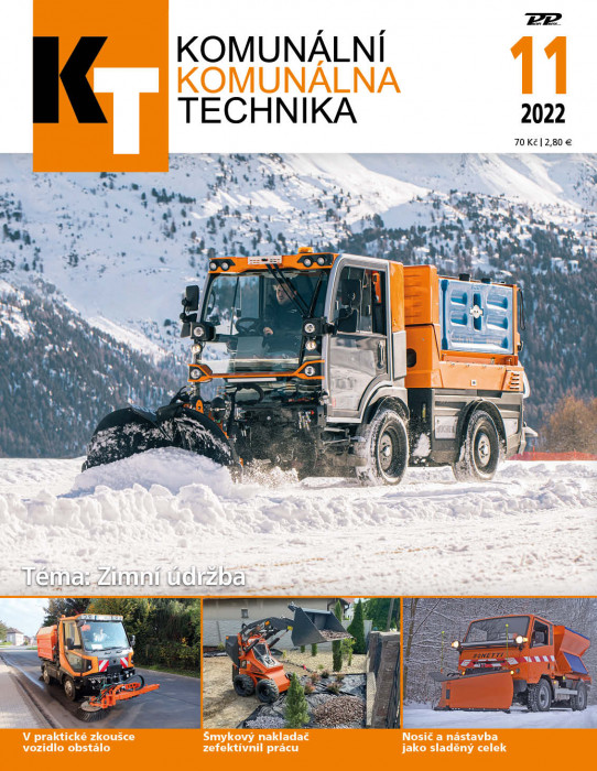 Obálka titulu Komunální technika - vydání č. 11/2022