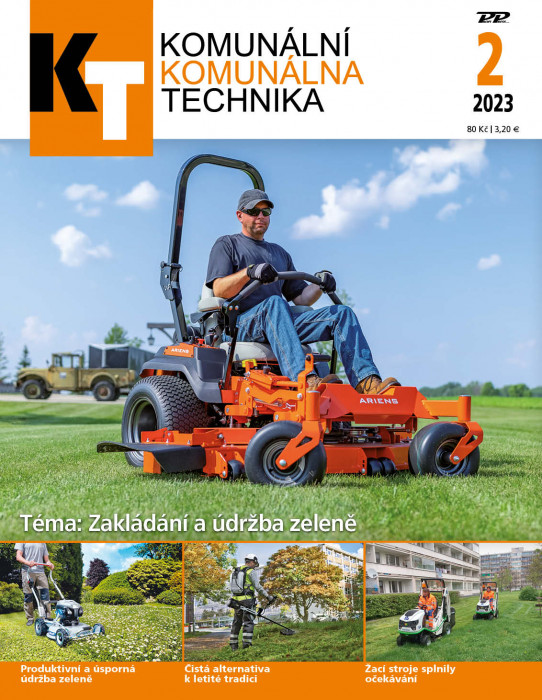 Obálka titulu Komunální technika - vydání č. 2/2023