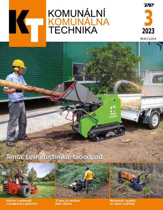 Obálka titulu Komunální technika - vydání č. 3/2023
