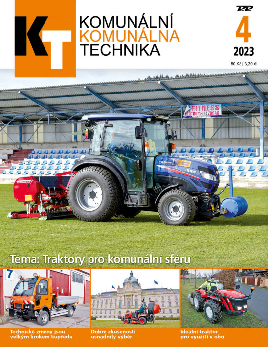 Obálka titulu Komunální technika - vydání č. 4/2023