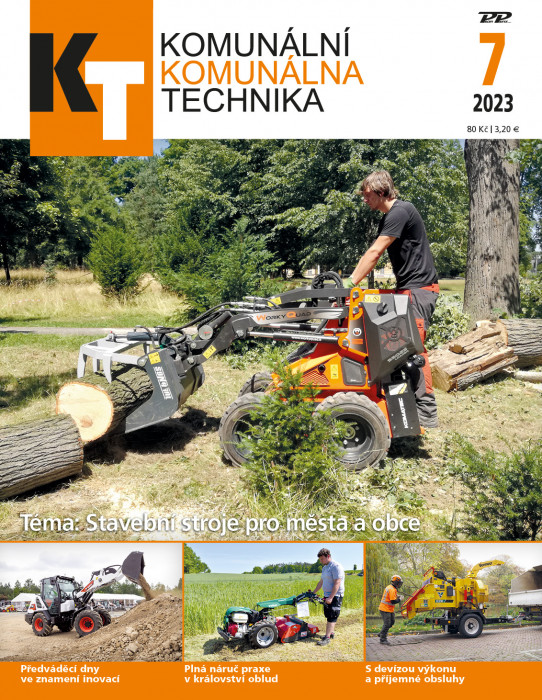 Obálka titulu Komunální technika - vydání č. 7/2023