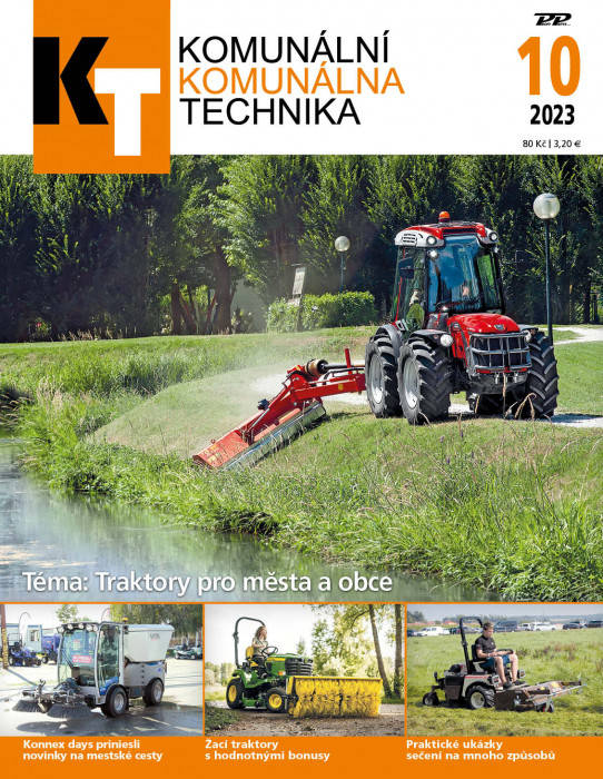 Obálka titulu Komunální technika - vydání č. 10/2023