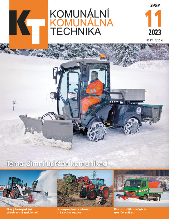Obálka titulu Komunální technika - vydání č. 11/2023