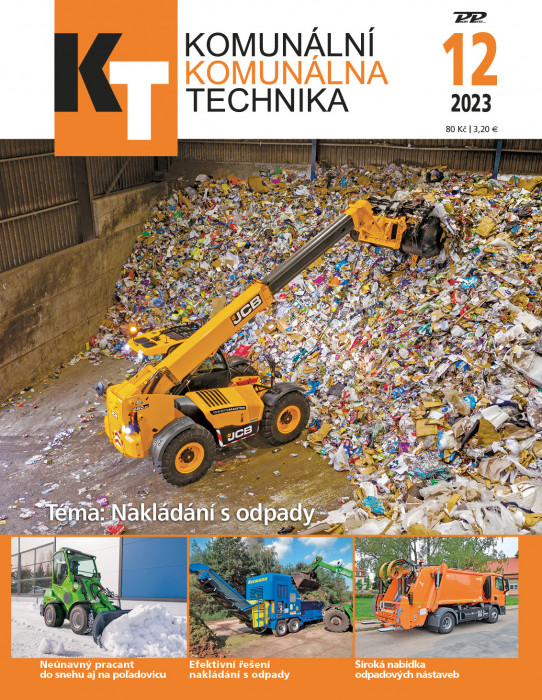 Obálka titulu Komunální technika - vydání č. 12/2023