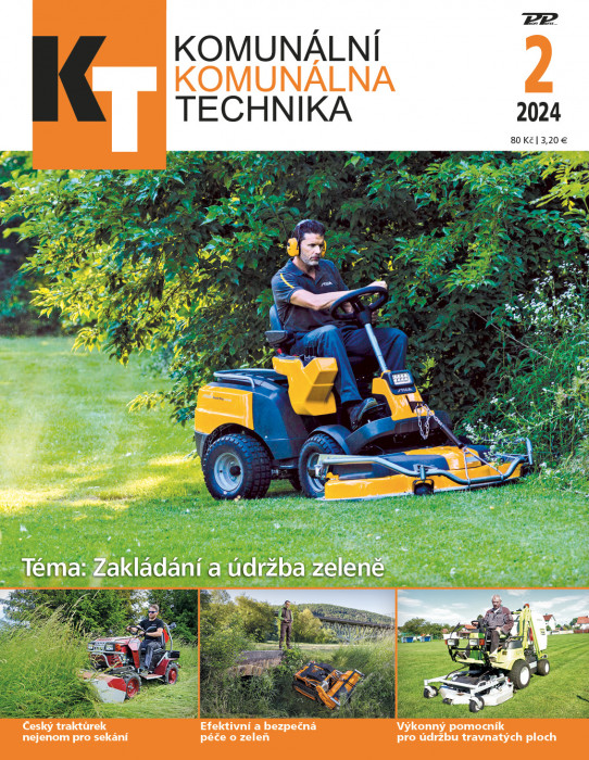 Obálka titulu Komunální technika - vydání č. 2/2024