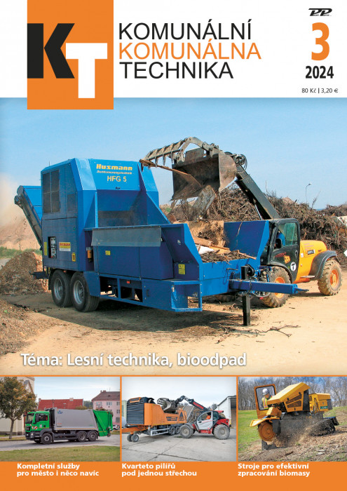 Obálka titulu Komunální technika - vydání č. 3/2024