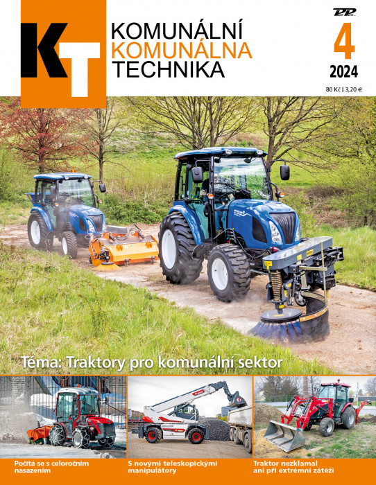 Obálka titulu Komunální technika - vydání č. 4/2024