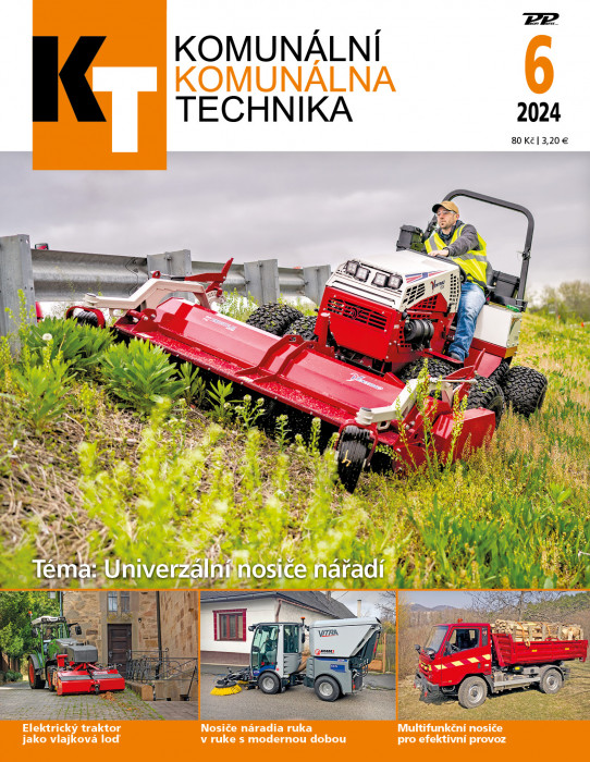 Obálka titulu Komunální technika - vydání č. 6/2024