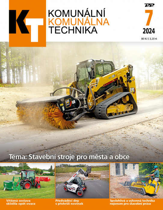 Obálka titulu Komunální technika - vydání č. 7/2024