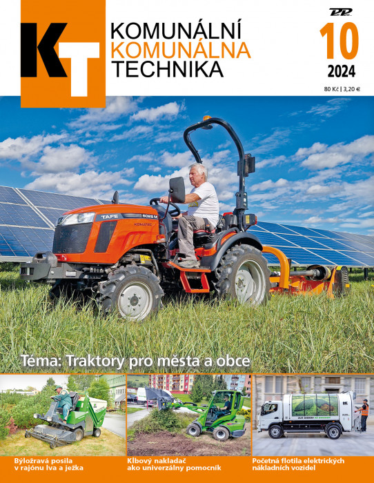 Obálka titulu Komunální technika - vydání č. 10/2024