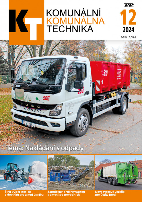 Obálka titulu Komunální technika - vydání č. 12/2024