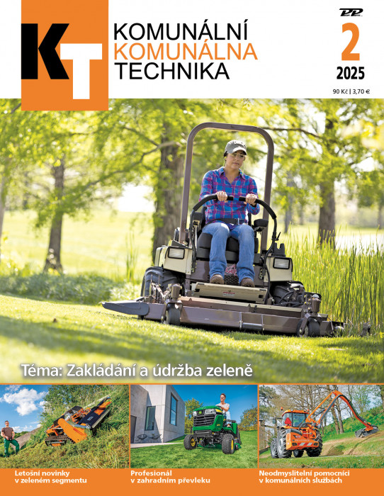 Obálka titulu Komunální technika - vydání č. 2/2025