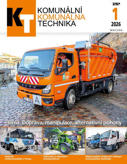 Obálka časopisu Komunální technika
