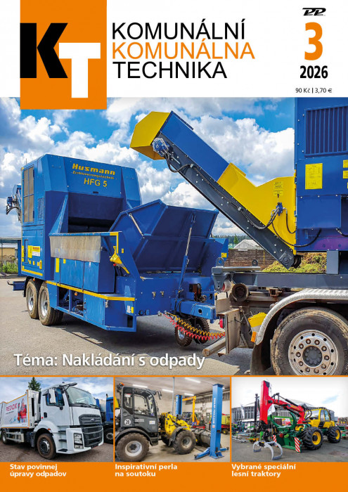 Obálka časopisu Komunální technika
