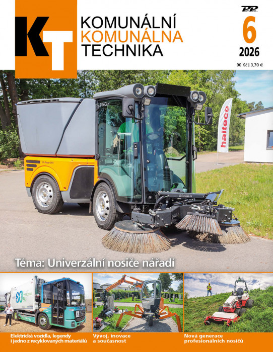 Obálka časopisu Komunální technika