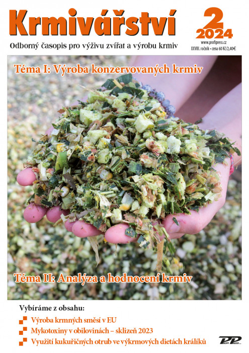 Obálka titulu Krmivářství - vydání č. 2/2024