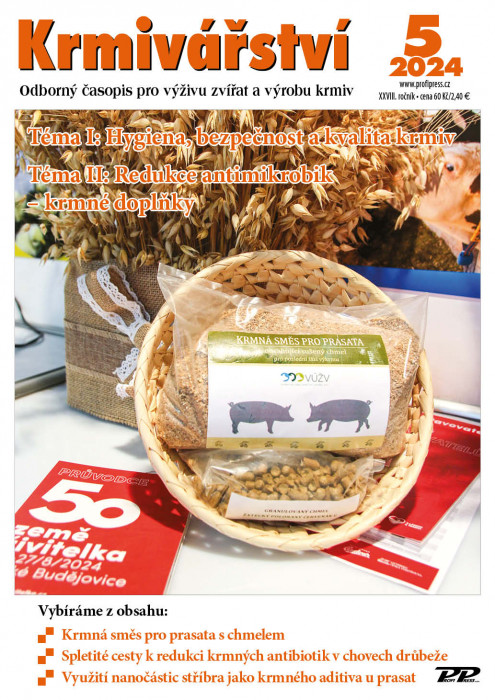 Obálka titulu Krmivářství - vydání č. 5/2024