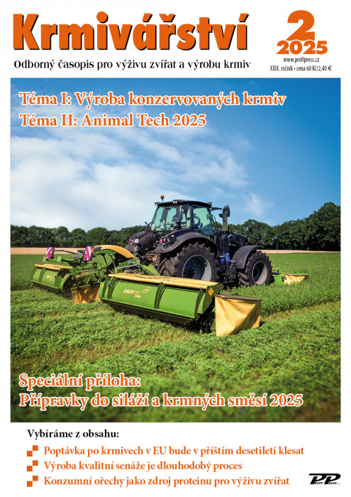 Obálka titulu Krmivářství - vydání č. 2/2025