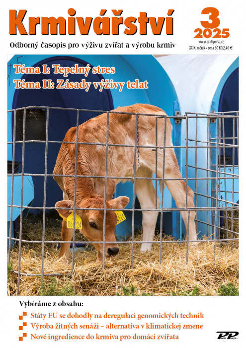 Obálka titulu Krmivářství - vydání č. 3/2025