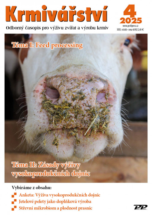 Obálka titulu Krmivářství - vydání č. 4/2025