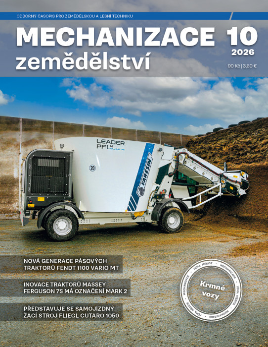 Obálka časopisu Mechanizace zemědělství