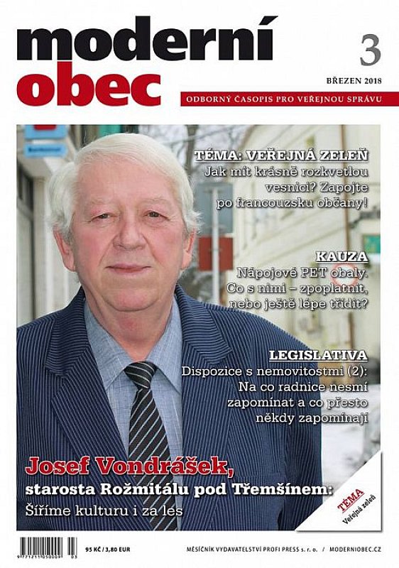 Obálka titulu Moderní obec - vydání č. 3/2018