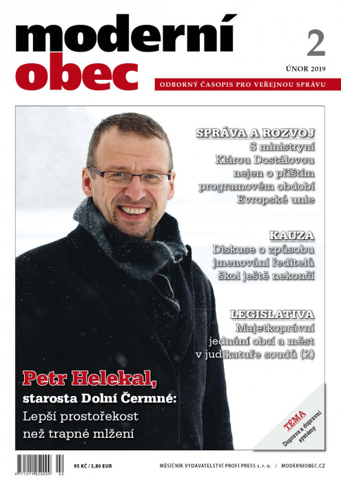 Obálka titulu Moderní obec - vydání č. 2/2019