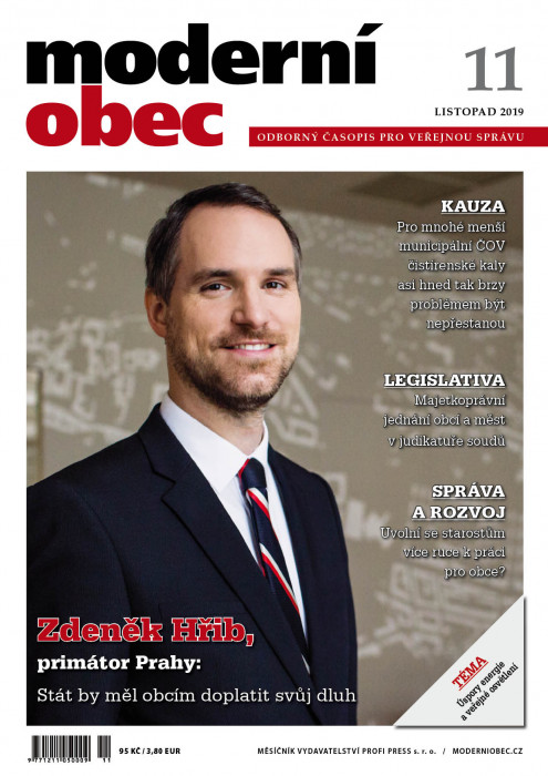 Obálka titulu Moderní obec - vydání č. 11/2019