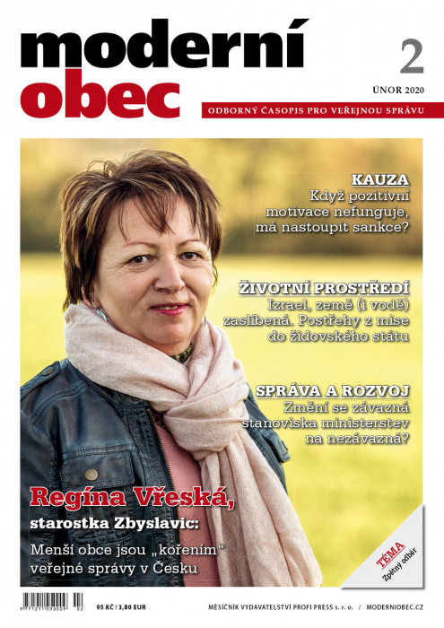 Obálka titulu Moderní obec - vydání č. 2/2020