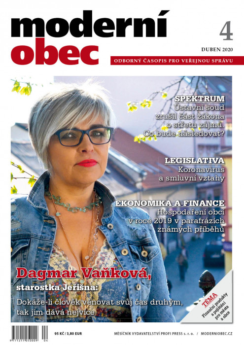 Obálka titulu Moderní obec - vydání č. 4/2020