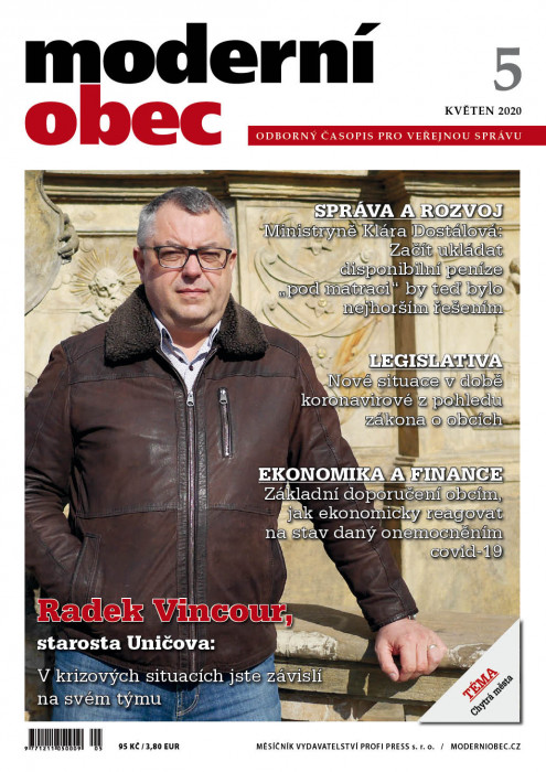 Obálka titulu Moderní obec - vydání č. 5/2020