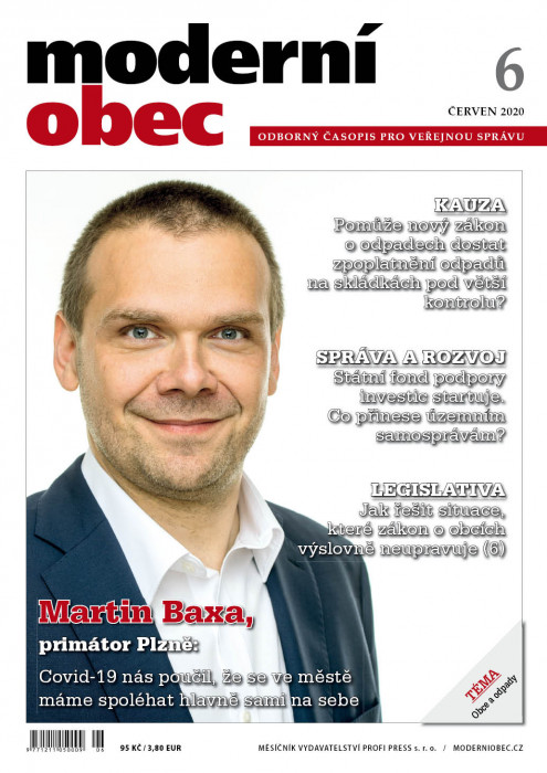 Obálka titulu Moderní obec - vydání č. 6/2020