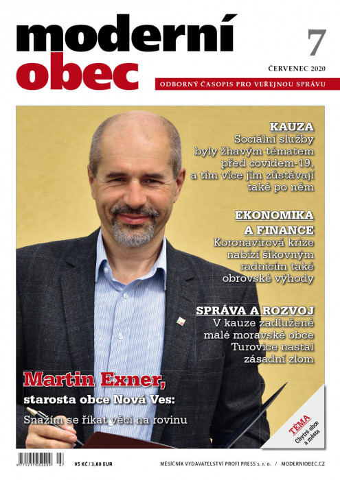 Obálka titulu Moderní obec - vydání č. 7/2020