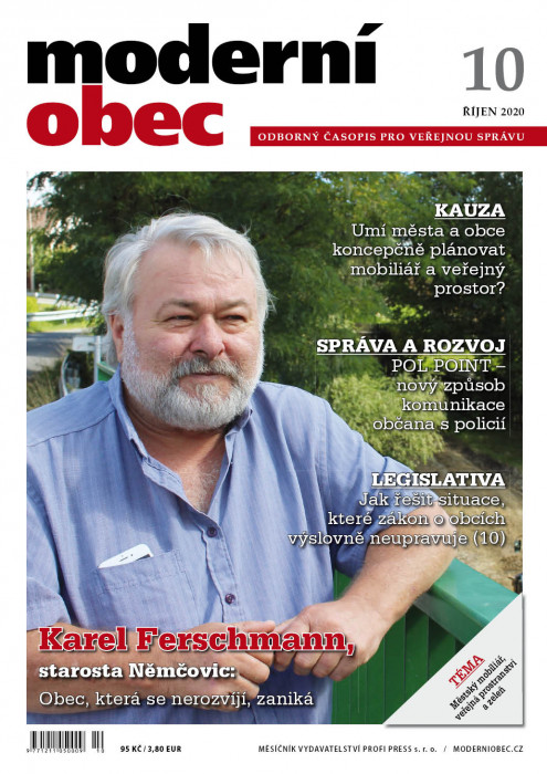Obálka titulu Moderní obec - vydání č. 10/2020
