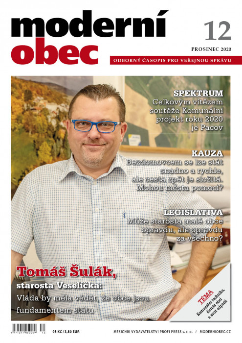 Obálka titulu Moderní obec - vydání č. 12/2020