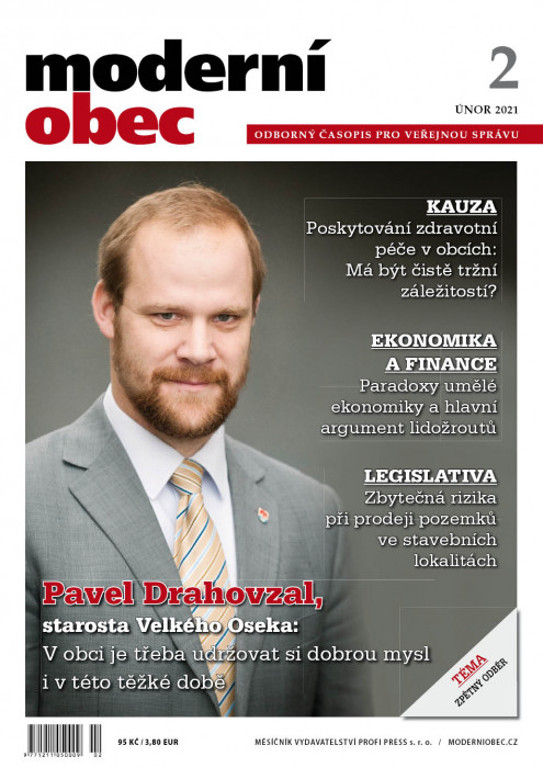 Obálka titulu Moderní obec - vydání č. 2/2021