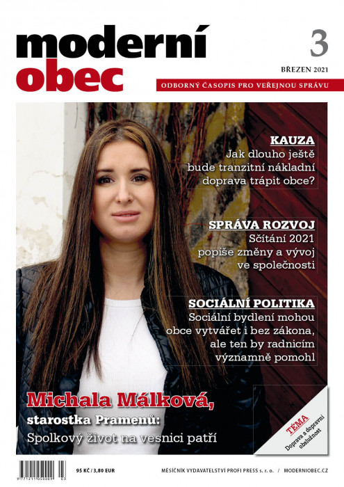 Obálka titulu Moderní obec - vydání č. 3/2021