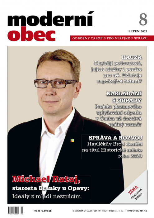 Obálka titulu Moderní obec - vydání č. 8/2021