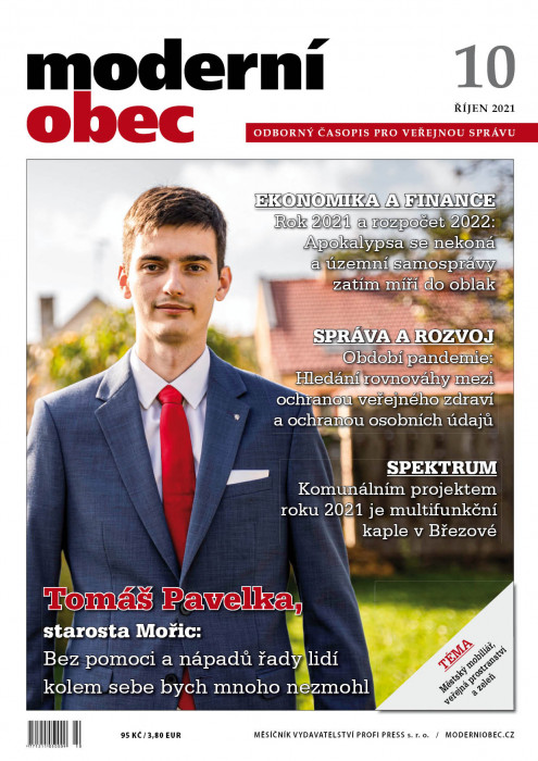 Obálka titulu Moderní obec - vydání č. 10/2021